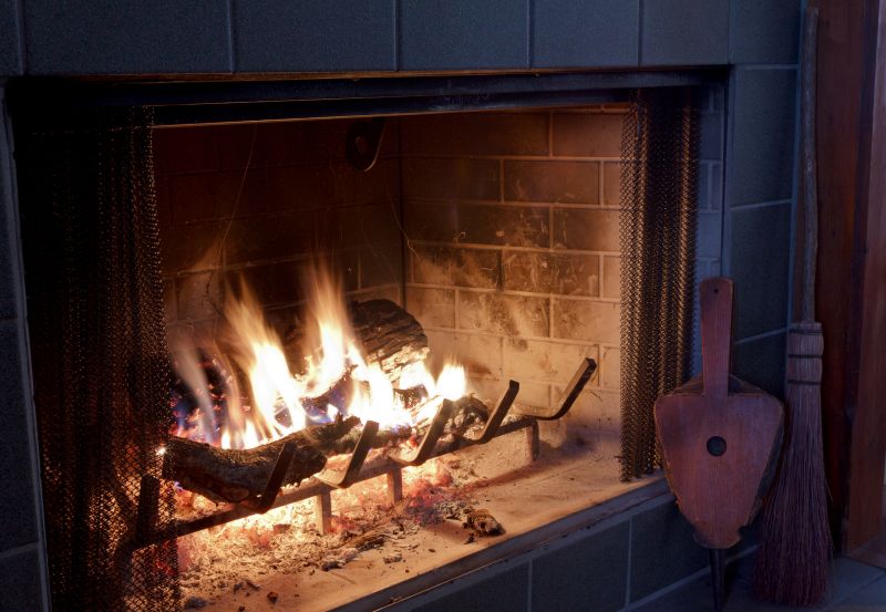 Wood Burning Fireplace