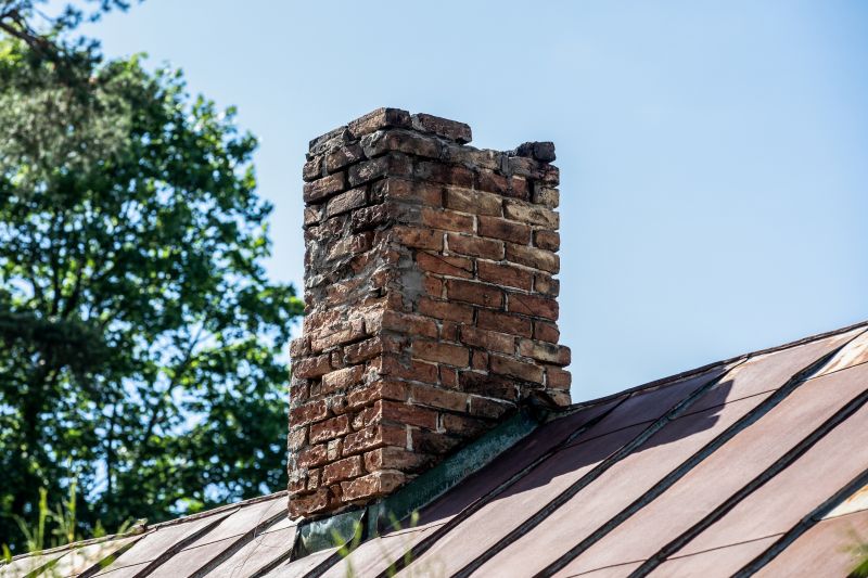 Damaged Chimney Before Rebuild